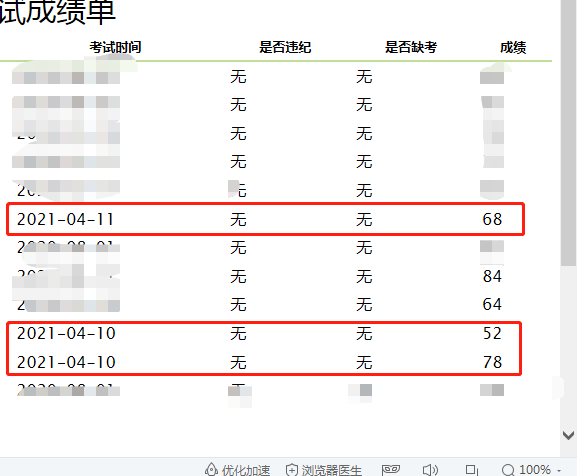 安顺2021年4月自考成绩查询时间是5月14日